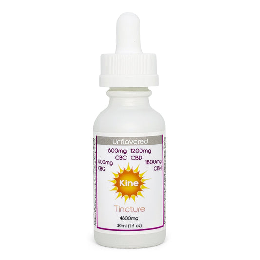 Unflavored Quad (CBC/CBD/CBG/CBN) Tincture (2400mg/4800mg)