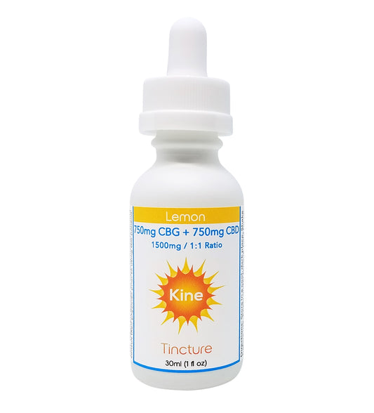 Lemon CBG/CBD Tincture - 1:1 Ratio (1500mg/3000mg)