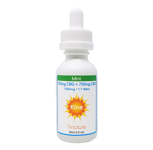 Mint CBG/CBD Tincture - 1:1 Ratio (1500mg/3000mg)