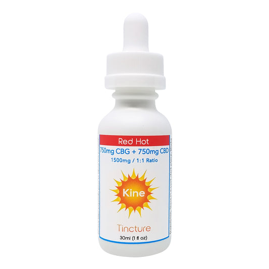 Red Hot (Cinnamon) CBG/CBD Tincture - 1:1 Ratio (1500mg/3000mg)