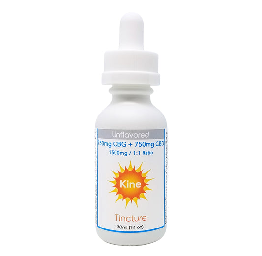 Unflavored CBG/CBD Tincture - 1:1 Ratio (1500mg/3000mg)