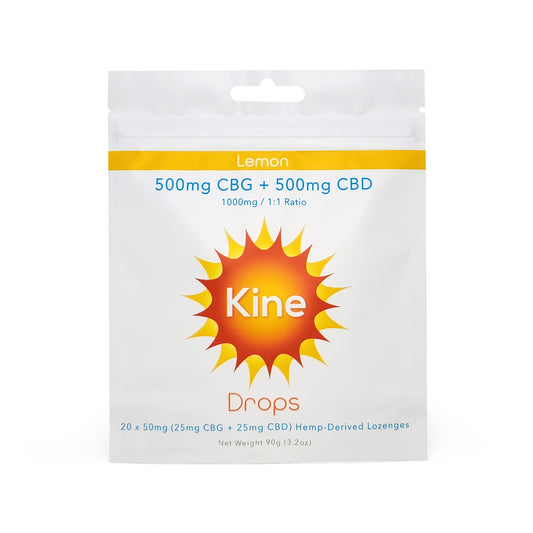 Lemon CBG/CBD 1:1 Drops (1000mg)