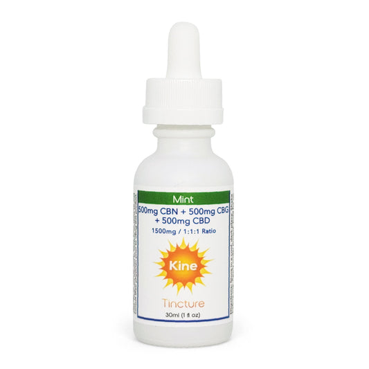 Mint CBN/CBG/CBD Tincture - 1:1:1 Ratio (1500mg/3000mg)