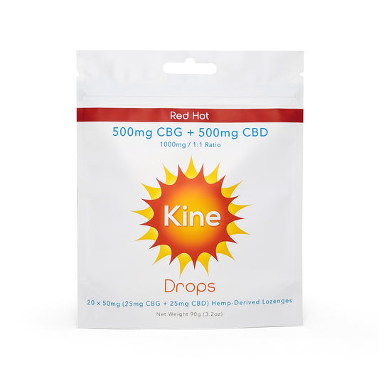 Red Hot (Cinnamon) CBG/CBD 1:1 Drops (1000mg)