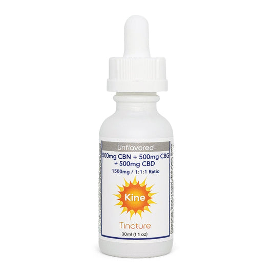 Unflavored CBN/CBG/CBD Tincture - 1:1:1 Ratio (1500mg/3000mg)